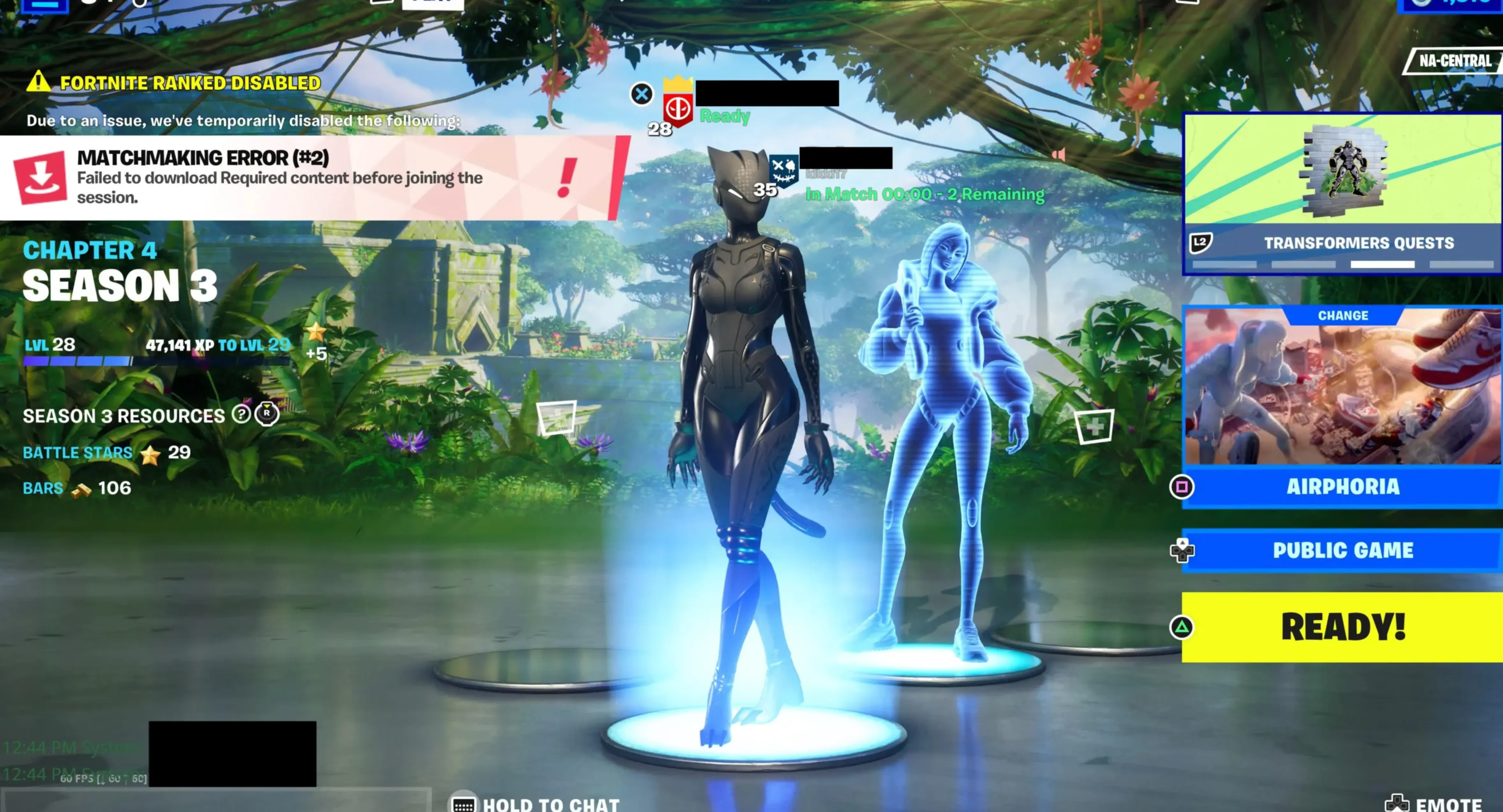 How to Fix Matchmaking Errors In Fortnite